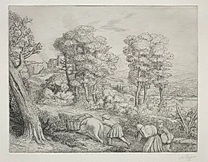 The Return to the Farm (Le Retour à la Ferme) by Alphonse Legros (French, 1837–1911)