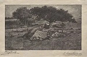 The Roadside by Henry Wolf (American, 1852–1916)