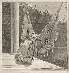The Robin's Note by Winslow Homer (American, 1836–1910)