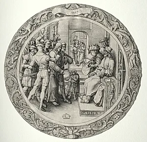 The Round Passion: Christ before the High Priest by Lucas van Leyden (Dutch, 1494–1533)