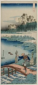 The Rush Gatherer, from the series A True Mirror of Chinese and Japanese Poetry