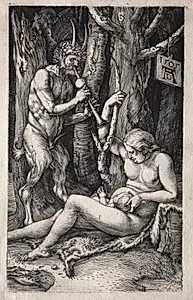 The Satyr Family by Albrecht Dürer (German, 1471–1528)