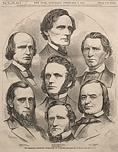 The Seceding Mississippi Delegation in Congress by Winslow Homer (American, 1836–1910)