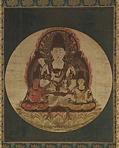 The Secret Five Bodhisattvas (Gohimitsu Bosatsu) by Unknown Artist