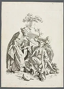 The Senses: Touch (after Boucher)