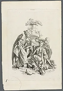 The Senses: Touch (after Boucher)