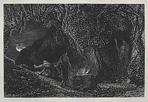 The Sepulchre by Samuel Palmer (British, 1805–1881)