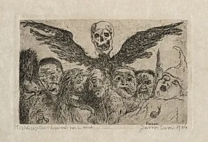 The Seven Deadly Sins by James Ensor (Belgian, 1860–1949)
