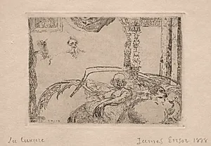 The Seven Deadly Sins: Lust by James Ensor (Belgian, 1860–1949)