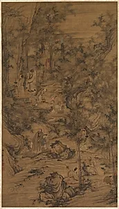 The Seven Worthies of the Bamboo Grove by Unknown Artist