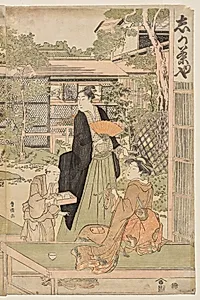 The Shika Teahouse by Utagawa Toyokuni (Japanese, 1769–1825)
