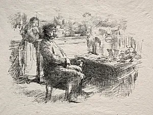The Shoemaker by James McNeill Whistler (American, 1834–1903)