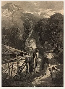 The Simplon Road, Meillerie, France