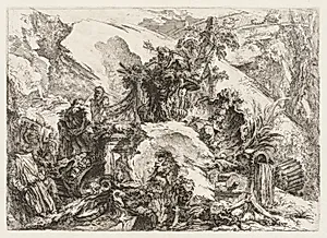 The Skeletons by Giovanni Battista Piranesi (Italian, 1720–1778)