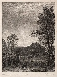 The Skylark by Samuel Palmer (British, 1805–1881)