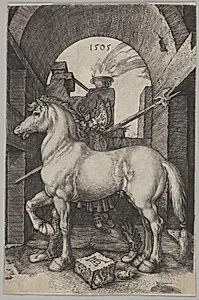The Small Horse by Albrecht Dürer (German, 1471–1528)