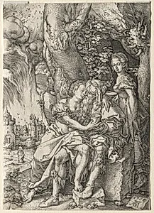 The Story of Lot:  Lot with His Daughters