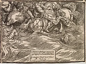 The Submersion of Pharaoh's Army in the Red Sea