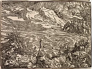 The Submersion of Pharaoh's Army in the Red Sea