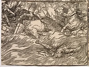 The Submersion of Pharaoh's Army in the Red Sea