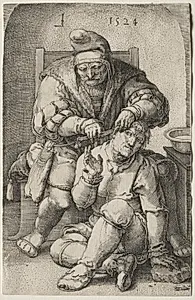 The Surgeon by Lucas van Leyden (Dutch, 1494–1533)