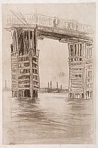 The Tall Bridge by James McNeill Whistler (American, 1834–1903)