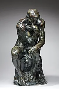 The Thinker by Auguste Rodin (French, 1840–1917)