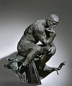 The Thinker by Auguste Rodin (French, 1840–1917)
