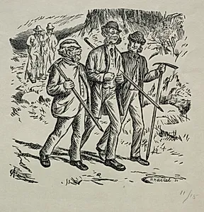 The Three Names by Charles Samuel Keene (British, 1823–1891)