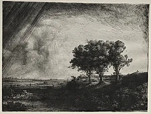 The Three Trees by Rembrandt van Rijn (Dutch, 1606–1669)