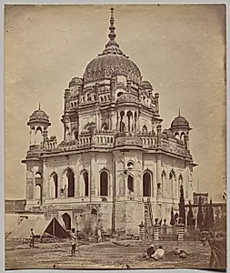 The Tomb of Saadat Ali in the Kaiserbagh Palace by Felice A. Beato (British, 1830–1906)