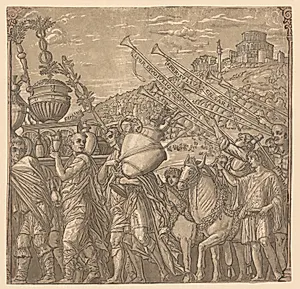 The Triumph of Julius Caesar:  Soldiers Carrying Vases