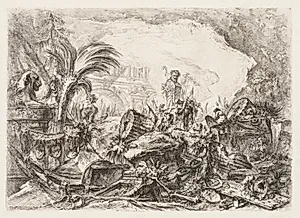 The Triumphal Arch by Giovanni Battista Piranesi (Italian, 1720–1778)