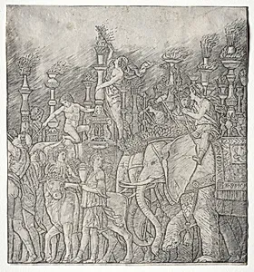 The Triumphs of Caesar:  The Elephants