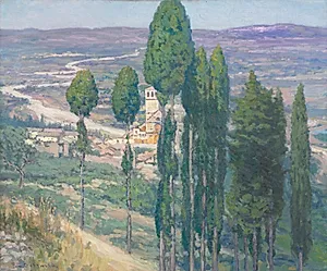 The Umbrian Valley, Italy by Frederick Gottwald (American, 1860–1941)