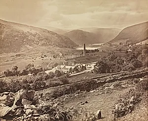 The Valley of Glendalough, County Wicklow, Ireland by William Russell Sedgfield (British, 1826–1902)