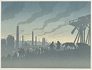 The Wandering Jew: The Modern City by Henri Rivière (French, 1864–1951)