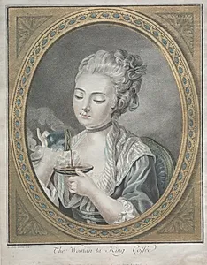 The Woman Taking Coffee