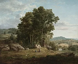 The Wood Chopper by George Inness (American, 1825–1894)