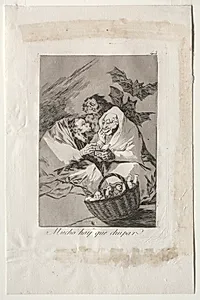 There is Plenty to Suck, Plate 45 by Francisco de Goya (Spanish, 1746–1828)