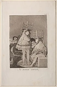 They've Already Got a Seat, Plate 26 by Francisco de Goya (Spanish, 1746–1828)
