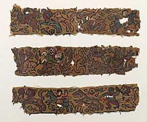 Three Fragments from a Border by Unknown Artist