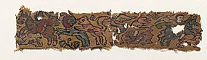 Three Fragments from a Border by Unknown Artist