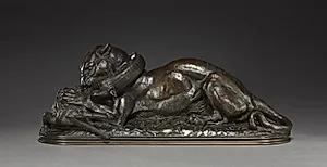 Tiger Devouring a Gavial
