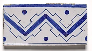 Tile–Border Tile by Unknown Artist