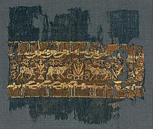 Tiraz with gold by Unknown Artist