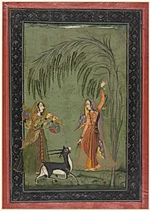 Todi Ragini, from a Ragamala Series by Unknown Artist