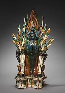 Tomb Guardian with Human Face by Unknown Artist