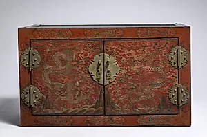 Top Chest of a Double Cabinet by Unknown Artist