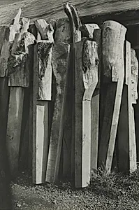 Totems, Old Shipyard, Rye by Paul Nash (British, 1889–1946)